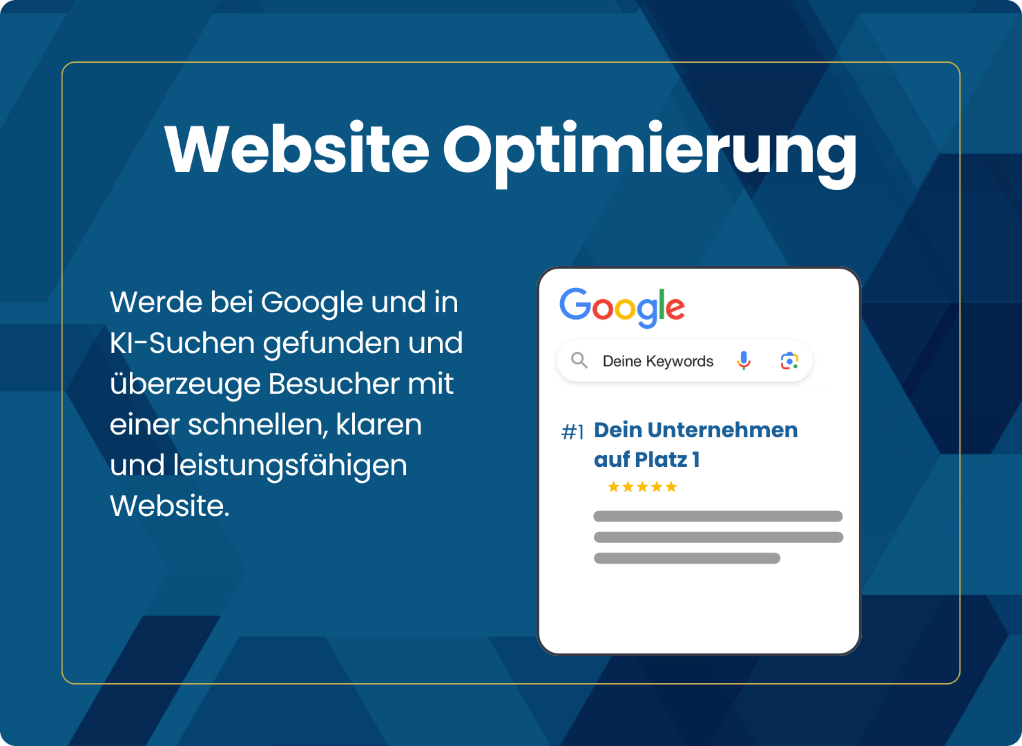 Website Optimierung