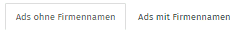 Reiter Ads mit Frimennamen im Überblick aktueller Anzeigen
